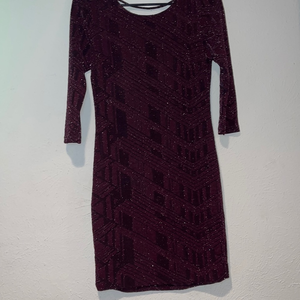 Charlotte Russe Purple Sparkling party dress.